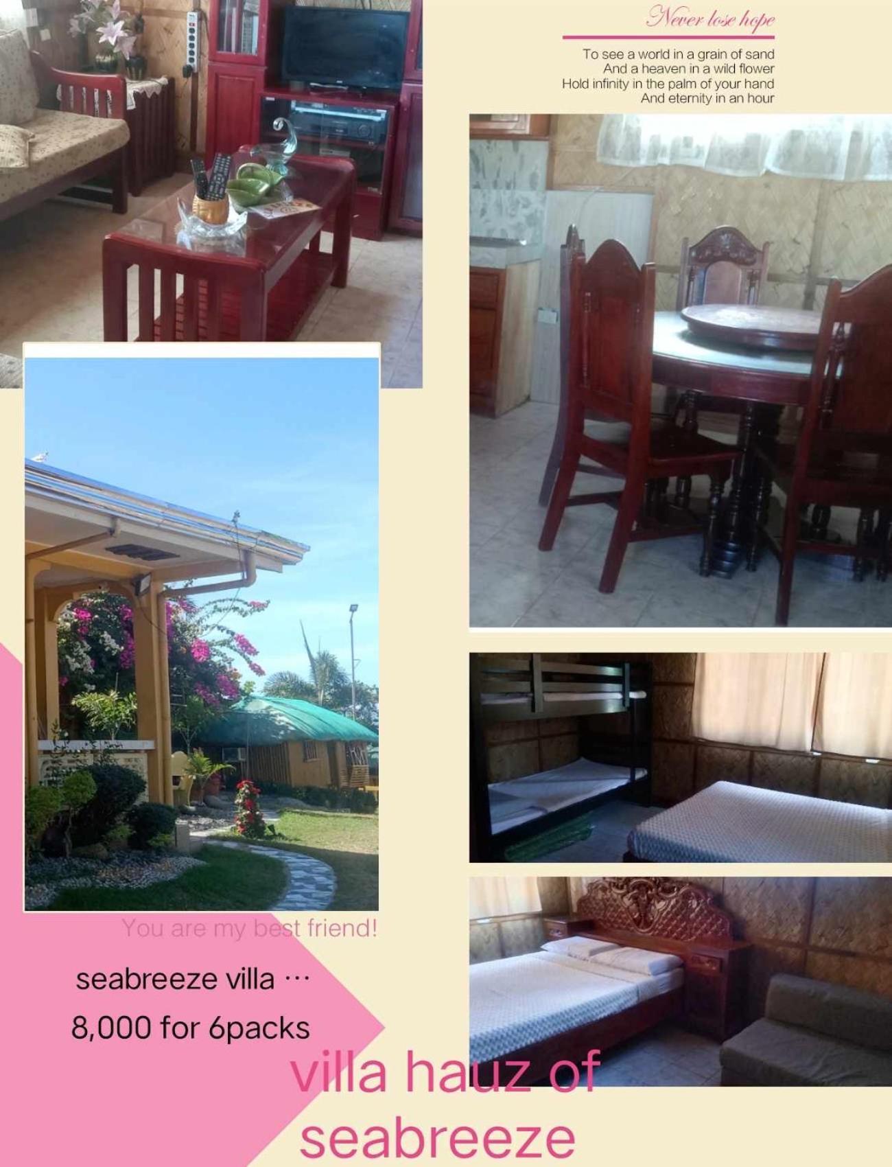 סן חואן Sea Breeze Beachfront Home And Cottages מראה חיצוני תמונה